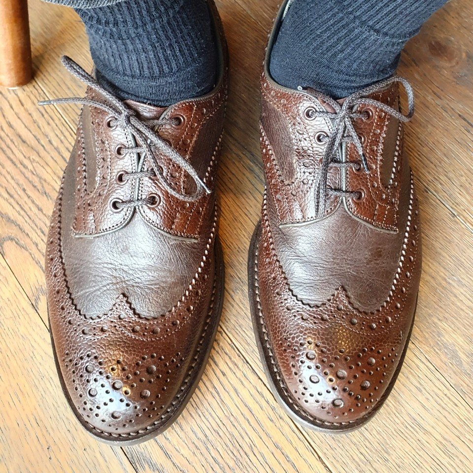 Tricker's Bowood Brogues Review - Kudu Sole