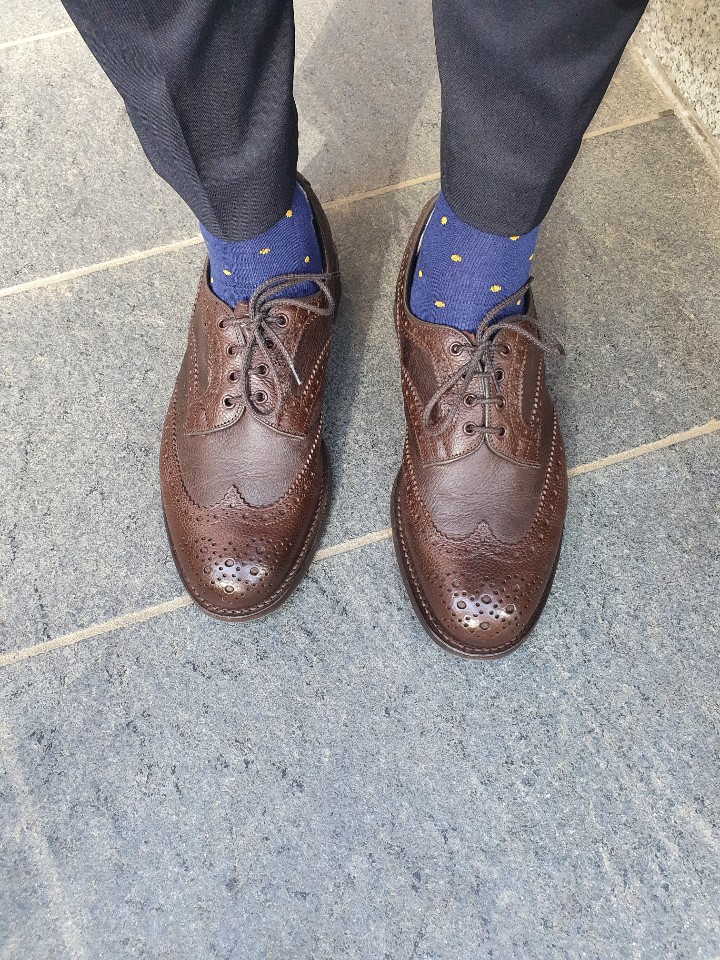 Tricker's Bowood Brogues Review - Kudu Sole