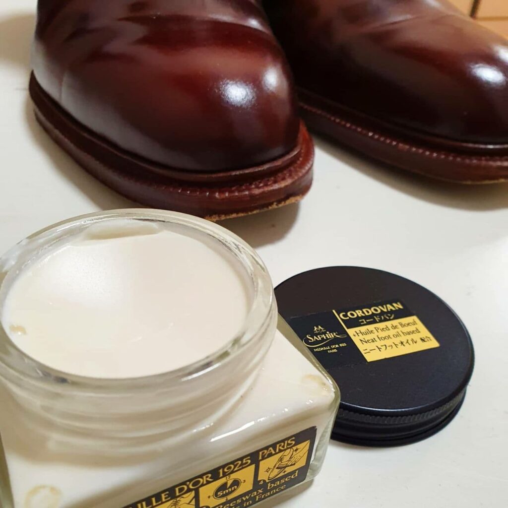 shoe polish cream